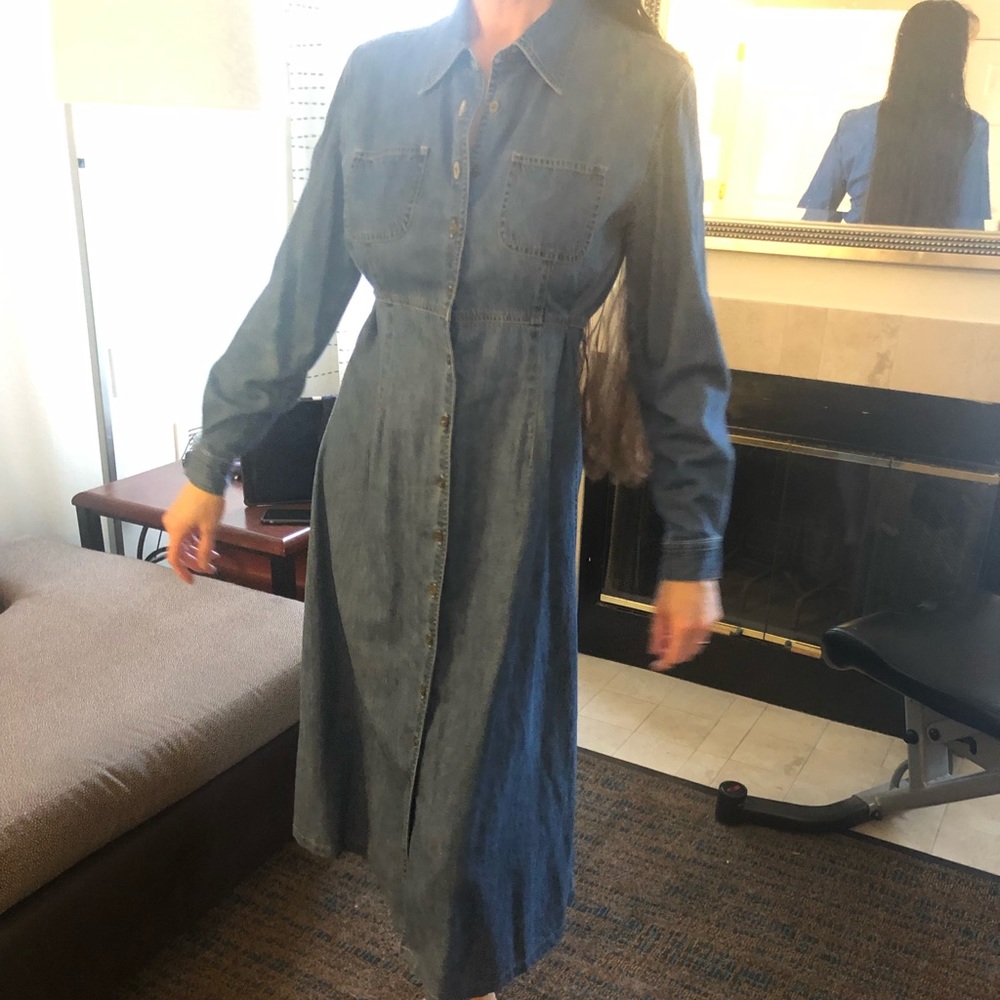 Liz Claiborne Lizwear  Denim Dress size 10